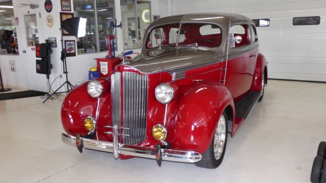 1939 packard 2 door sedan 120 6318 miles gray/burgundy 2 door sedan 454 automati