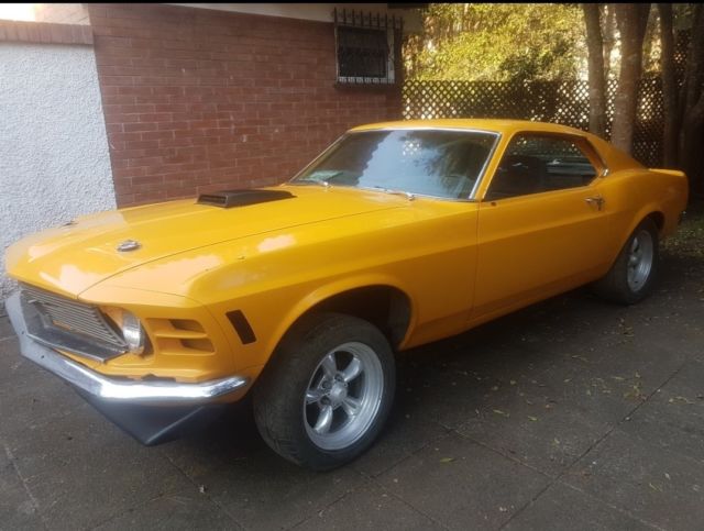 1970 ford mustang mach 1 428 cobra jet shaker