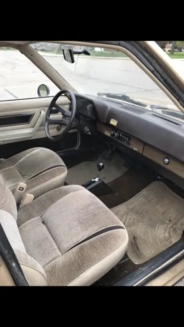 1983 plymouth horizon 4 door survivor!