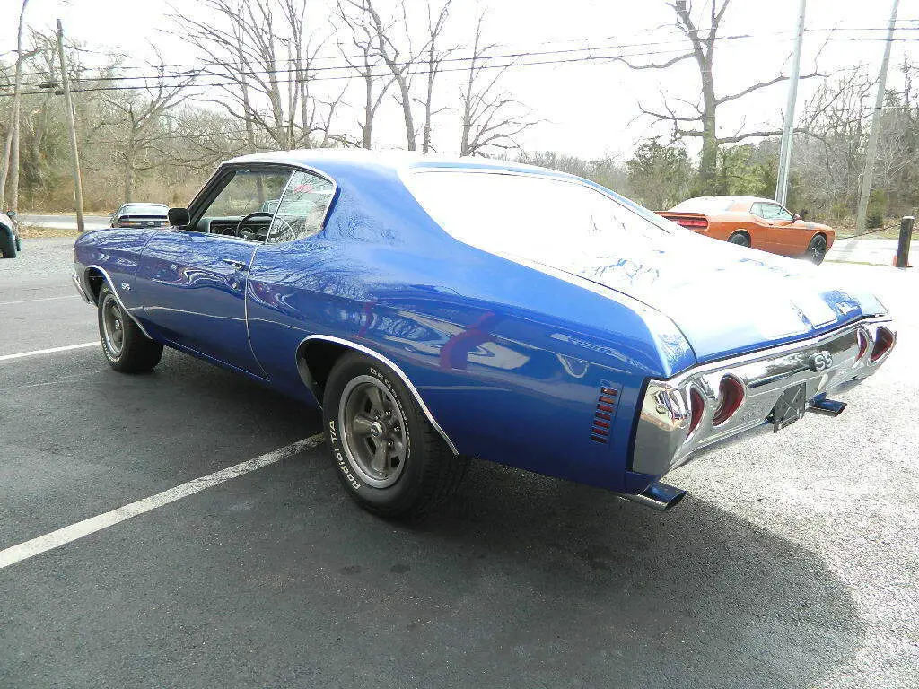 1972 chevrolet chevelle ss 350 4-spd 12 bolt ps pb super sport * restored *