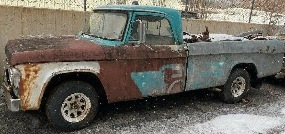 1970 dodge d100 patina shop truck hot rod classic muscle