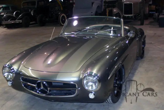 1958 mercedes-benz 190 sl resto mod - great finish!