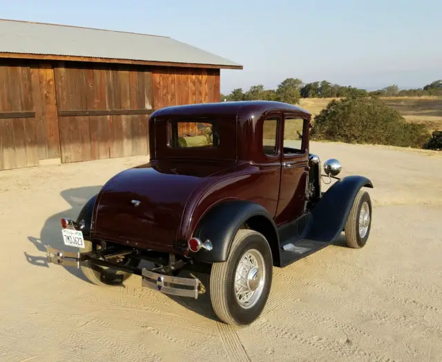 1931 ford model a *5 window coupe* fresh all steel, all ford, flathead hotrod