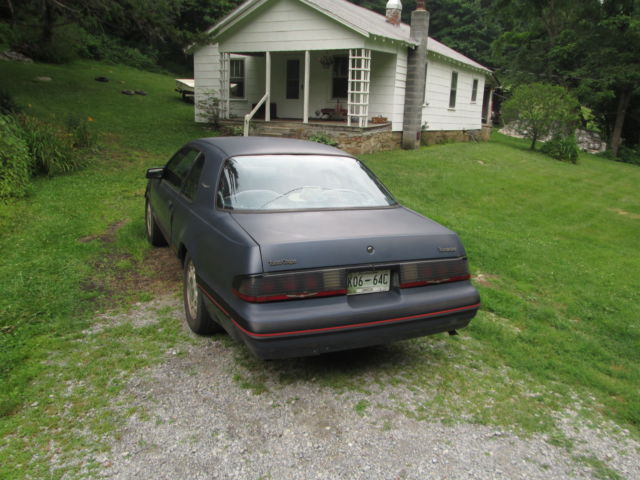 87 ford thunderbird turbo coupe. motortrend car of the year. rare 5 speed
