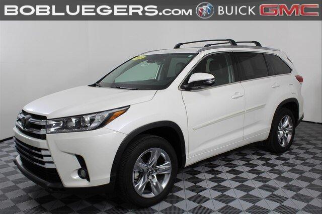 used 2018 toyota highlander limited jasper, in 47546 for sale in boone, indiana