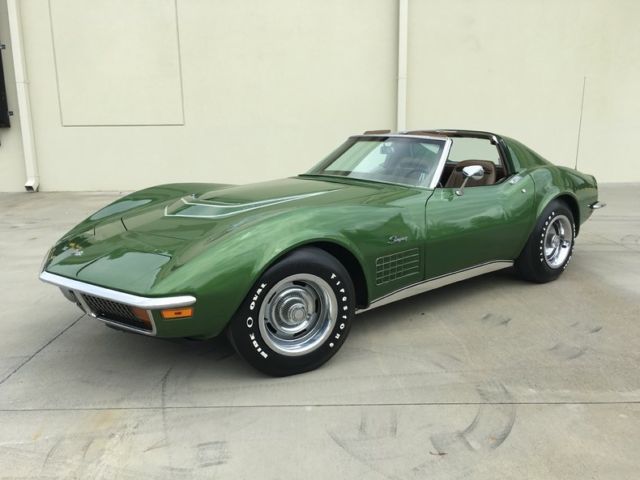 1972 chevrolet corvette lt-1 4spd unrestored survivor ncrs fully documented
