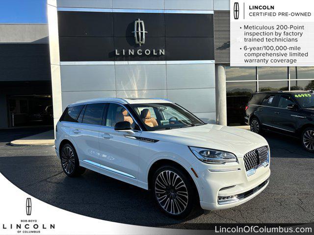2023 lincoln aviator black label awd