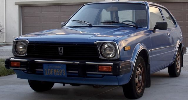 1981 honda civic hatchback one family owned since new. california blue plates!!