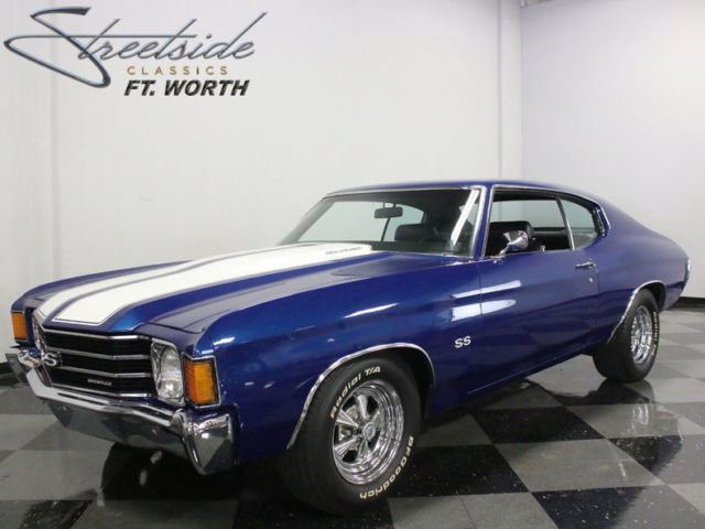 this chevelle ss clone means business! 383 stroker, tremec 5-spd, pwr fr disc,ps