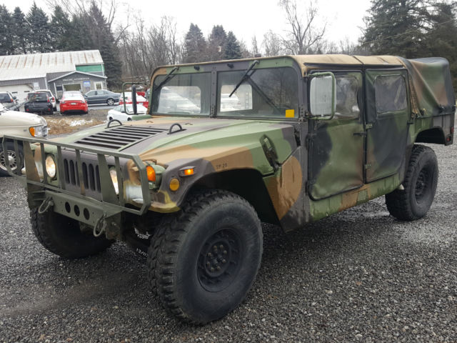 1989 am general h1 hummer hum-v road legal 27k miles