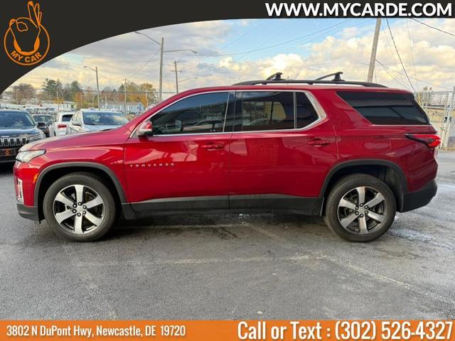 2022 chevrolet traverse lt leather