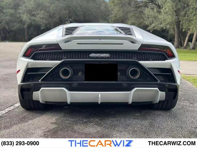 2021 lamborghini huracan evo evo rwd coupe 2d