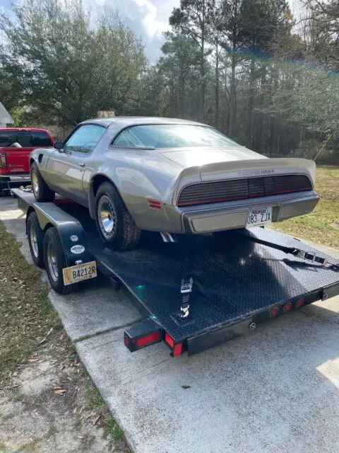 1979 pontiac trans am coupe grey rwd automatic 10th anniversary
