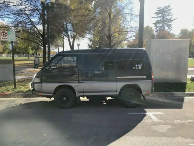 fully camper converted mitsubishi delica l300 4x4 4wd automatic adventure van