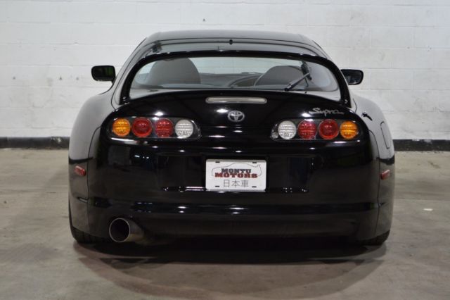 1993 toyota supra 26023 miles black coupe 2jz-gte 6 speed manual v160 turbo