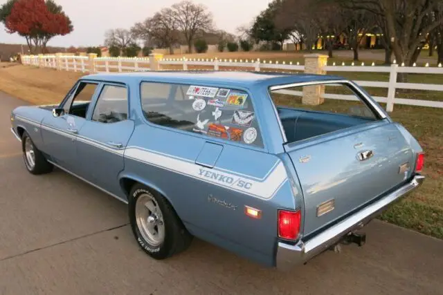 1969 chevelle, greenbriar wagon, 427, 5 speed, yenko tribute, a/c, disc brakes