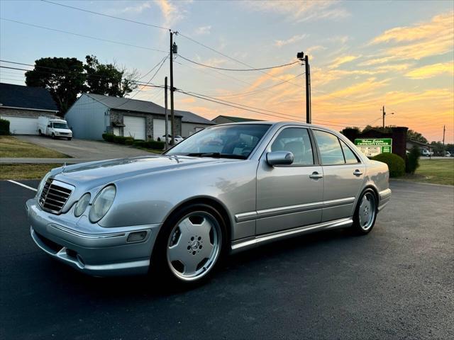 2002 mercedes-benz e-class e 55 amg 4dr sedan