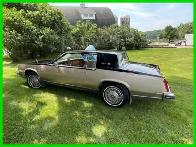 1981 cadillac eldorado 5.7l v8 3 speed automatic fwd coupe 500 miles on build
