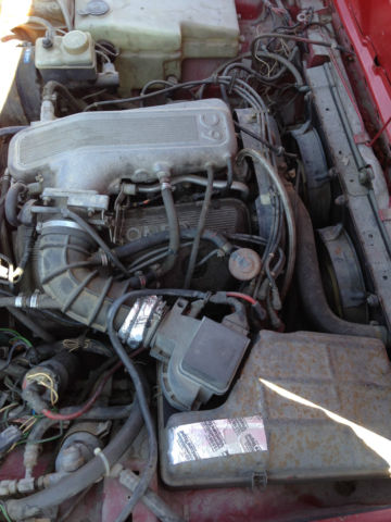 1986 alfa romeo gtv6, red, 5-speed, sport suspension