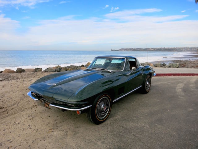 1967 chevrolet corvette 327 300 hp ac coupe auto matching numbers rare survivor