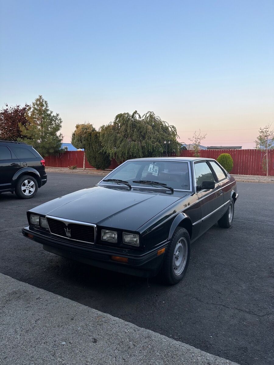1985 maserati biturbo sport coupe with 20,000 original miles!