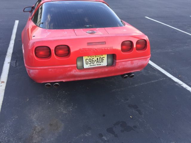 1991 chevrolet corvette c4 red 121k miles