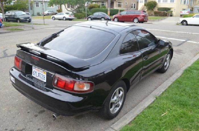 1997 toyota celica st limited ed. blk, 2 door, manual, low miles in berkeley, ca