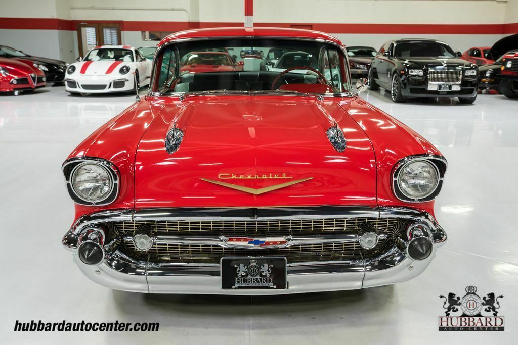 1957 chevy bel air, fully restored, v8, auto trans, disc brakes, museum quality!
