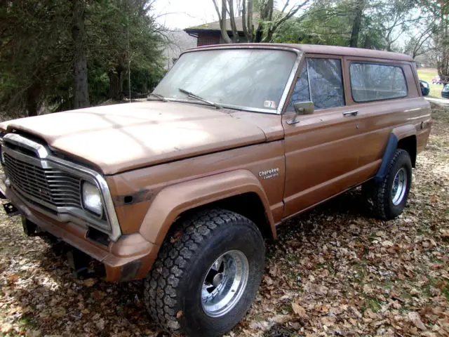 1979 jeep cherokee project original paint