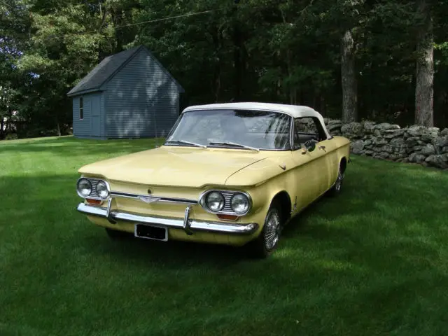 corvair spyder 4 speed convertable