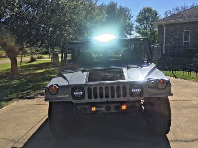 hummer h1- hmmwv open top truck