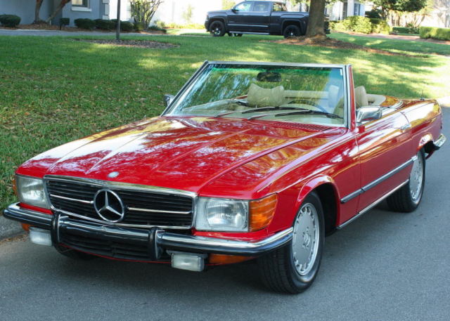 classic 1973 mercedes 450sl roadster low miles garage kept showroom condition