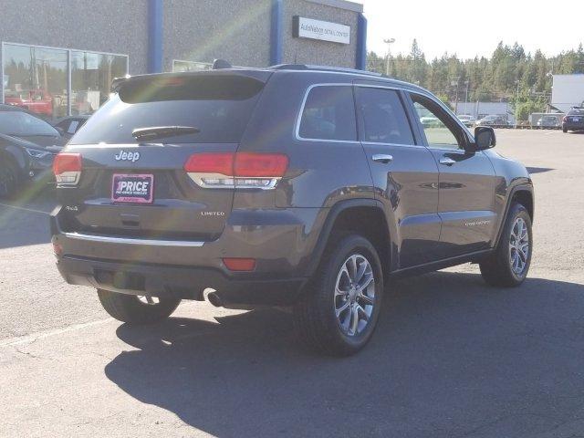 used 2015 jeep grand cherokee 4wd limited spokane, wa 99212 for sale in spokane, washington