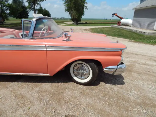 1959 ford fairlane galaxie 500 convertible new soft top and much more