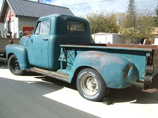 1954 chevrolet truck 1/2 ton short bed pickup 4 speed 235 cu in engine