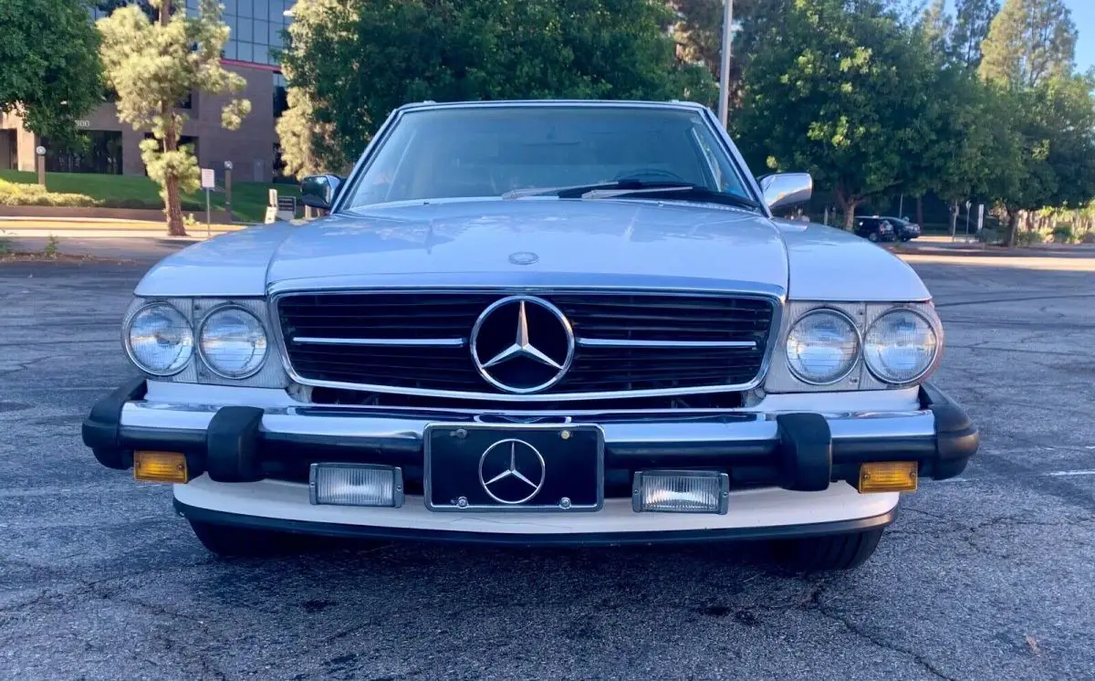 560sl arctic white best example r107 california body