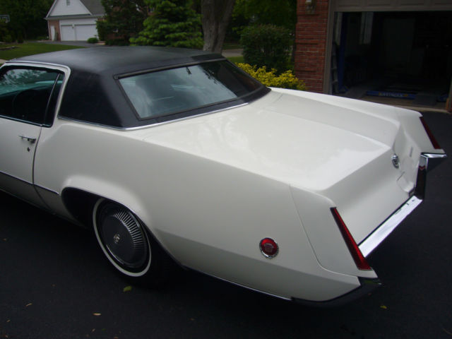 1970 cadillac eldorado survivor - 34k miles - great original paint & interior