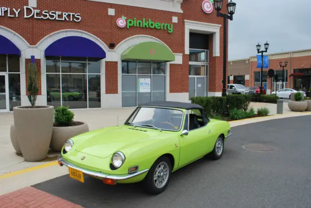1971 fiat 850 spider convertible 2-door