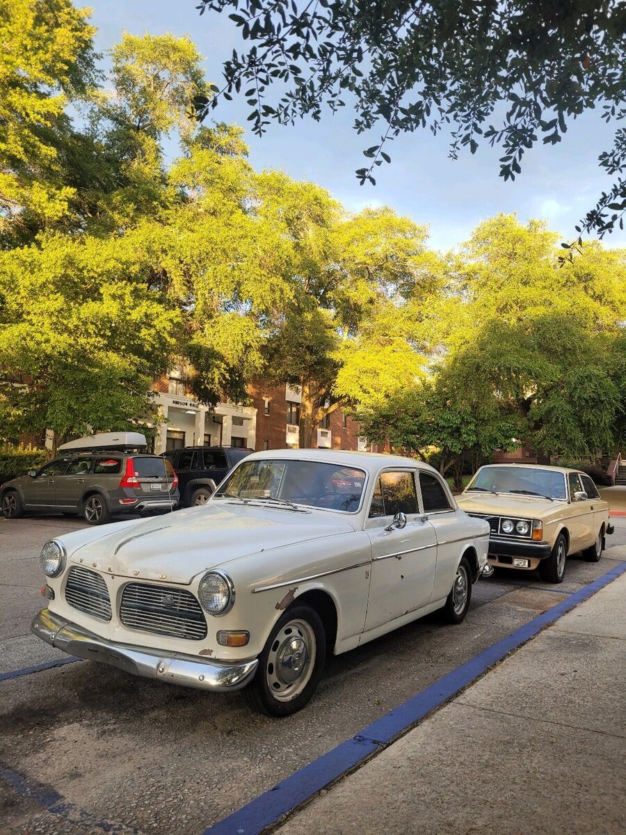 1966 volvo 122 s coupe white rwd manual s