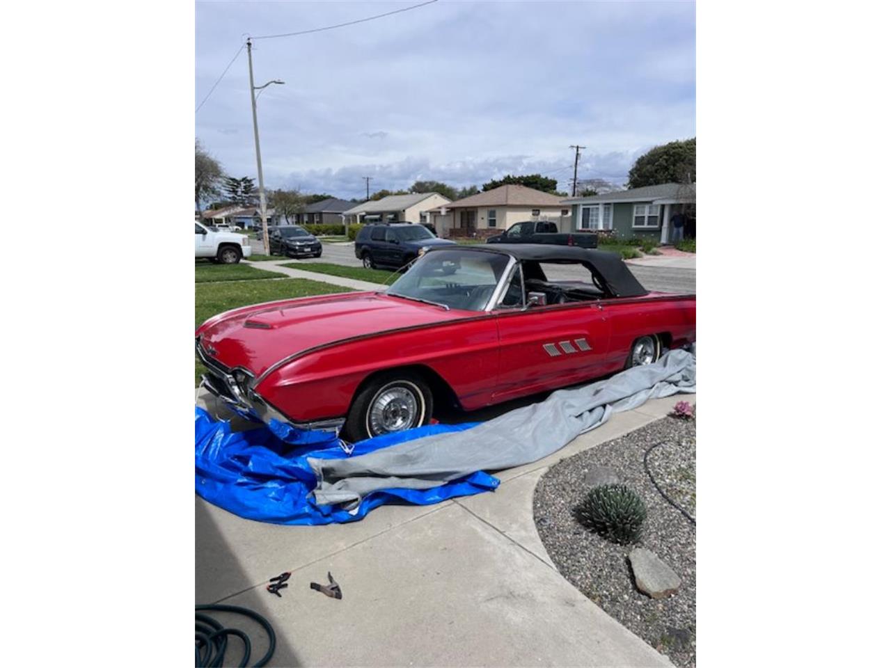 1963 ford thunderbird e-code convertible