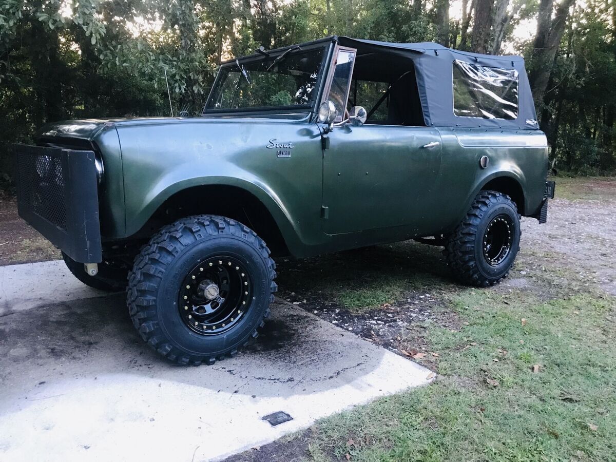 1965 international harvester scout 4x4 2.5 liter, 3 speed