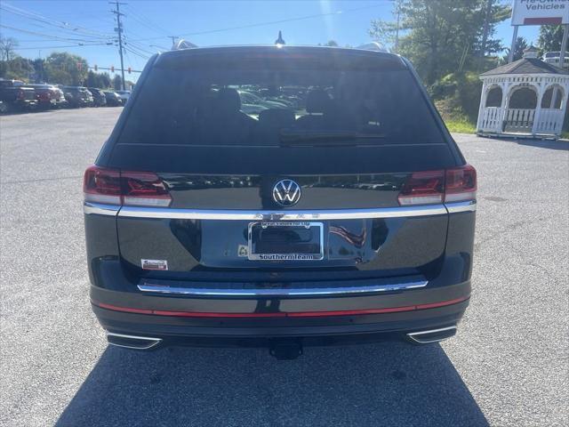 2021 volkswagen atlas 3.6l sel premium