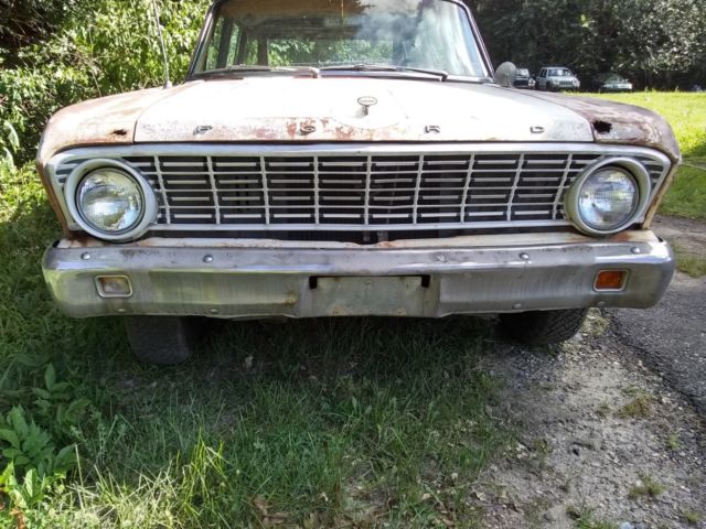 1964 ford falcon wagon patina v8 station wagon barn find