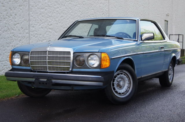 no reserve 300cd turbo diesel coupe 300 cd c d runs & drives see youtube video