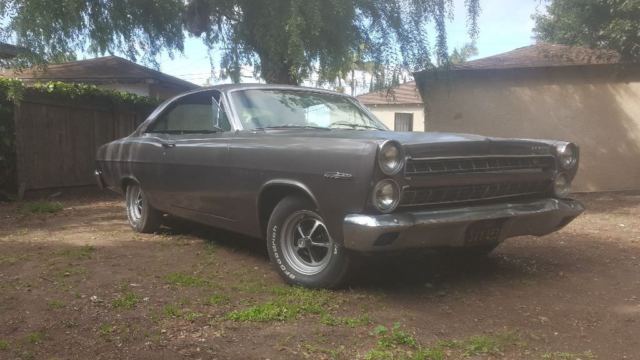 1966 mercury comet fastback v8 289 a/c (no reserve auction "cyclone gt 390" cl