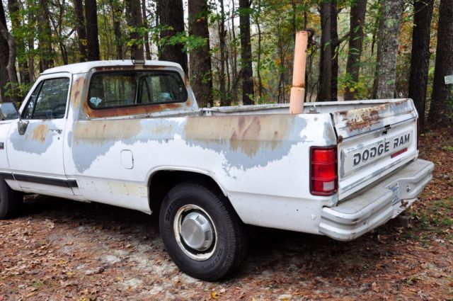 1989 dodge d250 cummins diesel 3/4 ton pickup truck raleigh area