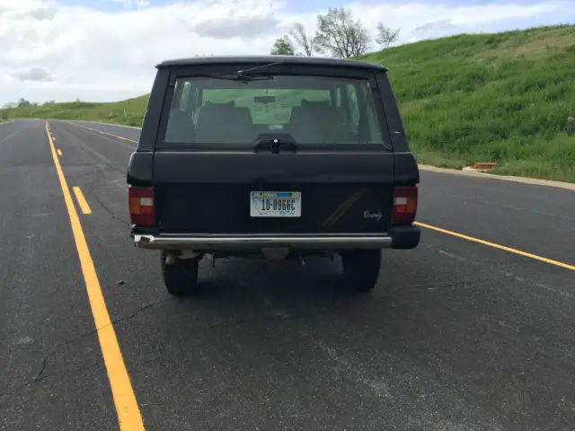 1989 land rover range rover classic county low miles 64k! 2" lift old man emu