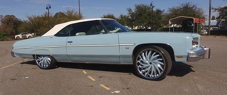 1975 caprice classic convertible 44k miles donk 24's