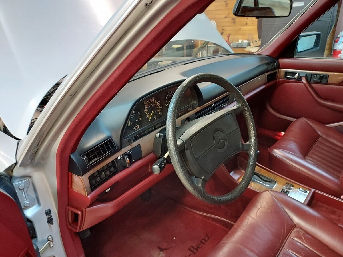 1988 mercedes-benz 420 sel sedan 4-door 4.2l only 51,000 actual miles low miles