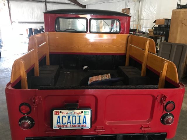 mint! original! 1964 toyota land cruiser fj-45 half bed pick up